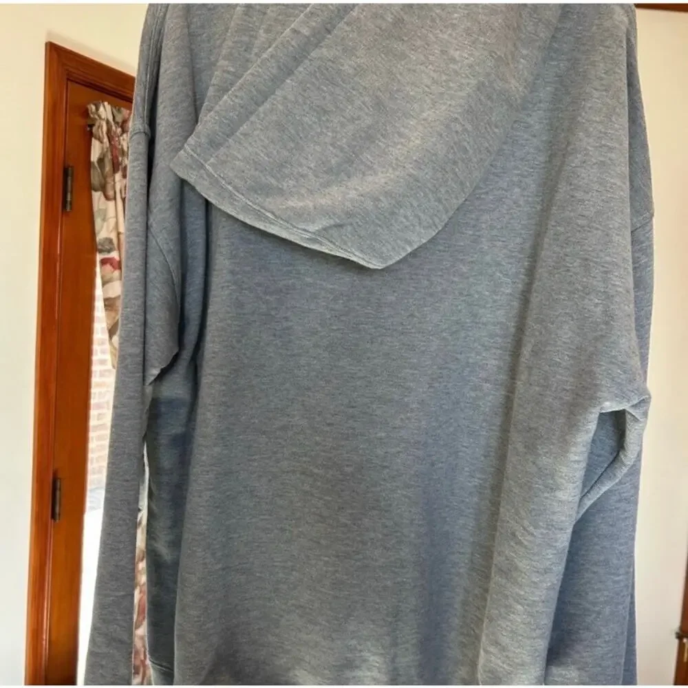 Men's Gucci chain, print jersey, cotton hoodie, size XXL made in Italy